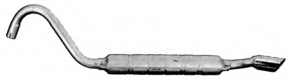 Средний глушитель выхлопных газов IMASAF 27.45.06