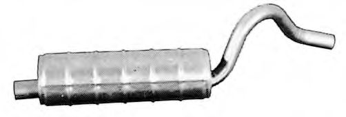 Средний глушитель выхлопных газов IMASAF 275306