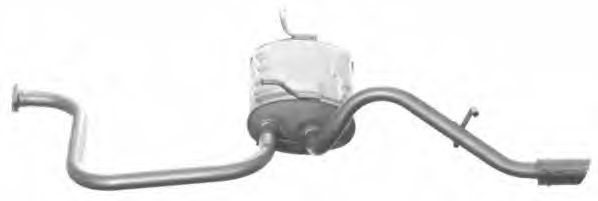 Глушитель выхлопных газов конечный IMASAF 28.56.07