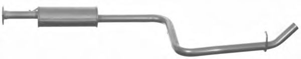 Средний глушитель выхлопных газов IMASAF 28.70.06