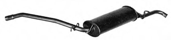 Глушитель выхлопных газов конечный IMASAF 302807