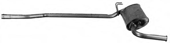 Глушитель выхлопных газов конечный IMASAF 30.36.07