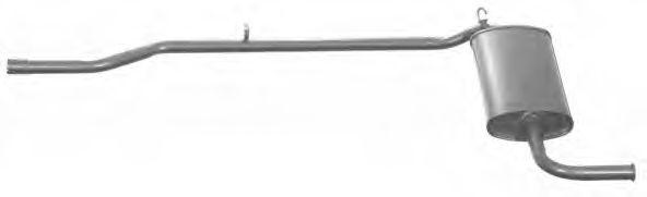 Глушитель выхлопных газов конечный IMASAF 305507