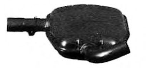 Средний глушитель выхлопных газов IMASAF 30.78.06