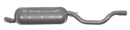 Средний глушитель выхлопных газов IMASAF 32.21.06