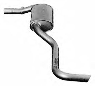 Глушитель выхлопных газов конечный IMASAF 35.50.07