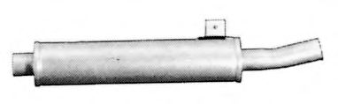 Предглушитель выхлопных газов IMASAF 35.60.03