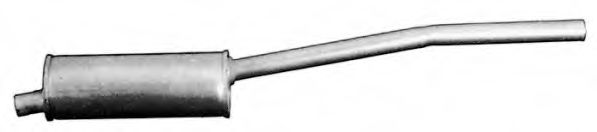 Средний глушитель выхлопных газов IMASAF 35.60.06