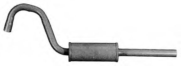 Глушитель выхлопных газов конечный IMASAF 36.18.07