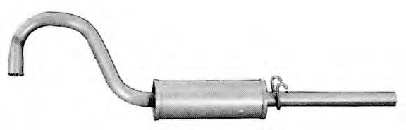 Глушитель выхлопных газов конечный IMASAF 362107