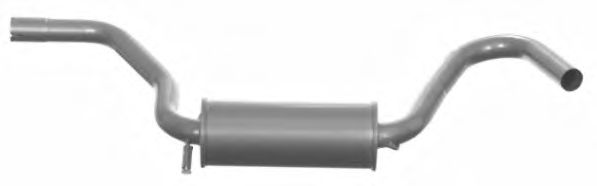 Средний глушитель выхлопных газов WALKER 12331