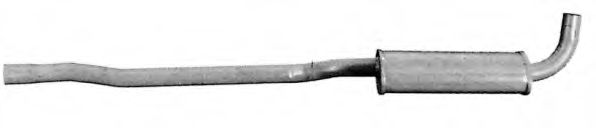 Средний глушитель выхлопных газов IMASAF 36.45.06