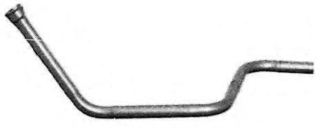 Труба выхлопного газа TESH 140200