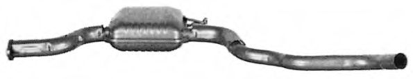 Средний глушитель выхлопных газов IMASAF 36.69.06