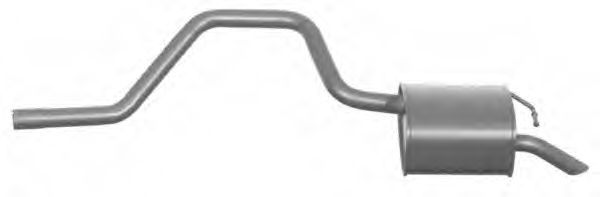 Глушитель выхлопных газов конечный IMASAF 37.67.57