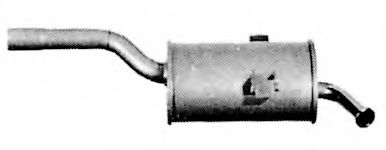 Глушитель выхлопных газов конечный IMASAF 39.19.07