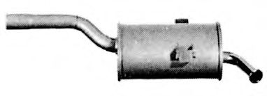 Глушитель выхлопных газов конечный IMASAF 39.24.07