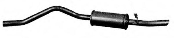 Глушитель выхлопных газов конечный IMASAF 39.50.07