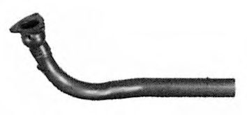 Труба выхлопного газа TESH 120018