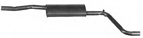 Средний глушитель выхлопных газов WALKER 13714