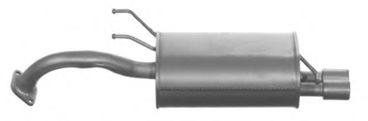 Глушитель выхлопных газов конечный IMASAF 40.23.07