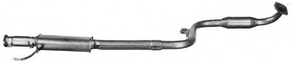 Средний глушитель выхлопных газов IMASAF 404509