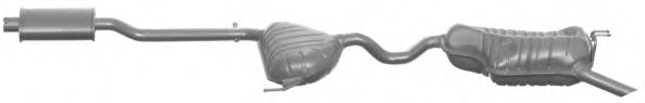 Глушитель выхлопных газов конечный IMASAF 44.38.09