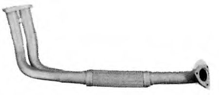 Труба выхлопного газа IMASAF 444001