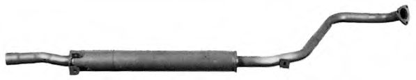 Средний глушитель выхлопных газов IMASAF 45.34.06