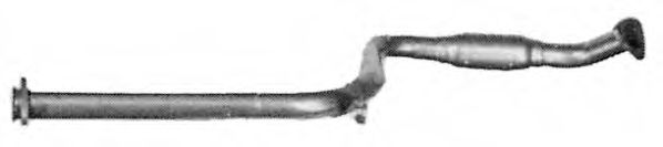 Средний глушитель выхлопных газов TESH 210367