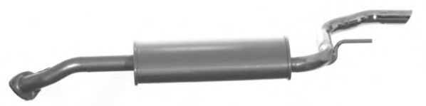 Глушитель выхлопных газов конечный WALKER 70900