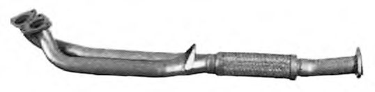 Труба выхлопного газа IMASAF 45.62.01