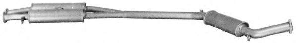 Средний глушитель выхлопных газов IMASAF 456909