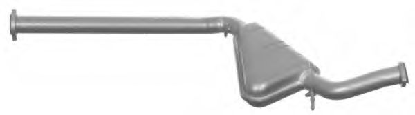 Средний глушитель выхлопных газов IMASAF 45.72.06