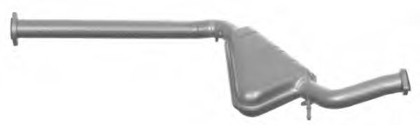 Средний глушитель выхлопных газов IMASAF 45.72.26