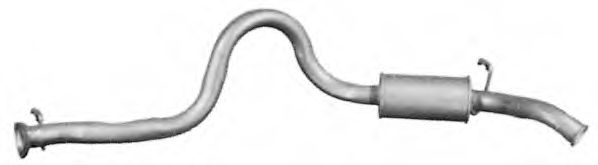 Глушитель выхлопных газов конечный IMASAF 47.27.07