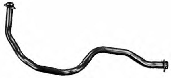 Труба выхлопного газа TESH 140105