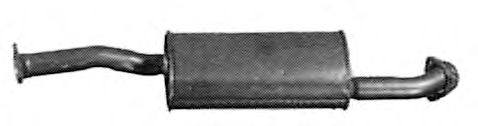 Средний глушитель выхлопных газов TESH 220143