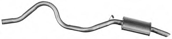 Глушитель выхлопных газов конечный IMASAF 47.66.07