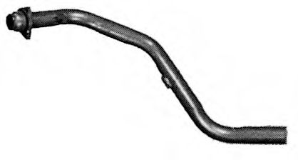 Труба выхлопного газа TESH 120226