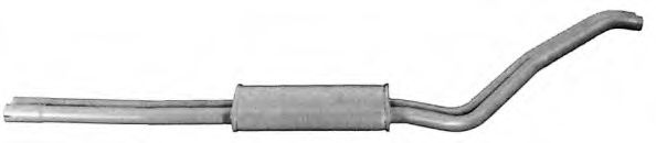 Средний глушитель выхлопных газов IMASAF 48.62.06