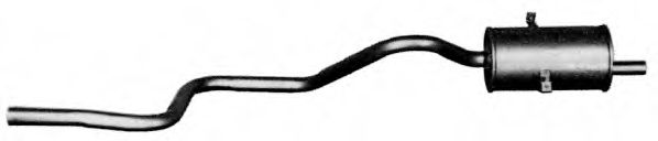 Глушитель выхлопных газов конечный IMASAF 51.20.07