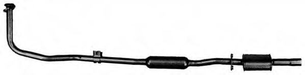 Предглушитель выхлопных газов IMASAF 51.20.09