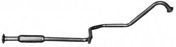 Средний глушитель выхлопных газов IMASAF 51.41.06