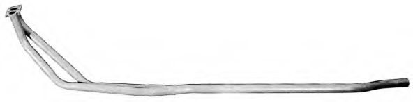 Труба выхлопного газа WALKER 04812