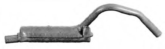 Средний глушитель выхлопных газов WALKER 04818