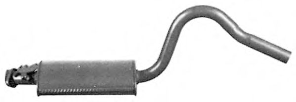 Средний глушитель выхлопных газов IMASAF 54.59.06