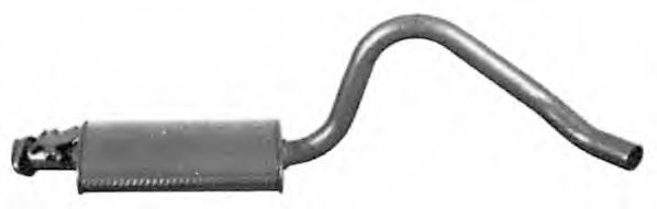Средний глушитель выхлопных газов IMASAF 546006