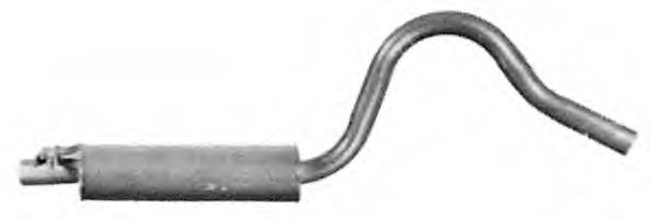 Средний глушитель выхлопных газов IMASAF 54.66.06