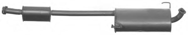 Средний глушитель выхлопных газов IMASAF 54.93.59